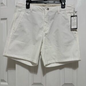 Rhone 7" Nomad Tech Chino Short In White Onyx Color ( Size 34).